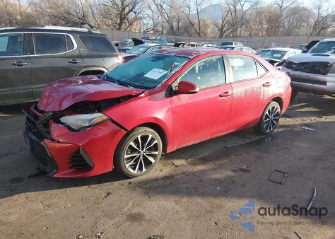 2017 Toyota Corolla Se from USA, damaged, VIN 2T1BURHE4HC798988